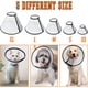 thumbnail image 3 of Collar de cono de perro suave, collar de cono de gato para después de la cirugía, collar isabelino para perros grandes, perros medianos, perros pequeños, cono de perro suave reutilizable translúc, 3 of 5