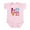 Petal Pink, variant on CafePress - I Love Luna Infant Bodysuit - Baby Light Bodysuit, Size Newborn - 24 Months