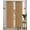 GOLD, variant on 2Pcs. SEMI-Sheer Window Panel curtains SOLID GROMMET PLAIN STYLE DRAPES MIRA