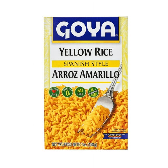 Goya Yellow Rice Mix, Spanish Style, 7 Ounce