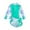 Mint Green, variant on Big Girls Swimsuits Hot Spring Separate Cute Yoga The Beach Swim Shirts and Rash Guards Size 11-12