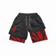 thumbnail image 3 of Anime Gym Shorts Men Women Berserk Manga 3D Print 2 in 1 Performance Shorts Workout Summer Quick Dry CompressionShort Pants, 3 of 4