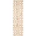 thumbnail image 3 of Safavieh Dip Dye Collection DDY711E Handmade Moroccan Geometric Watercolor Ivory and Camel Wool Area Rug (4' x 6'), 3 of 10
