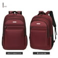 thumbnail image 4 of Tuphregyow Theft Travel Laptop Backpack with Large Capacity, Slim and Durable Business College Bag, Ideal Gift for Large Inch Laptops Red, 4 of 9