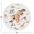 thumbnail image 2 of Sweet Jojo Designs Jungle Yellow Orange and White Baby Play Mat, 2 of 4