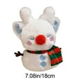 thumbnail image 3 of 7 Inch Christmas Plush Toy Doll Christmas Stuffed Toy Cute Santa Snowman Elk Plush Gift Xmas Party Favors Home Office Decor, 3 of 6