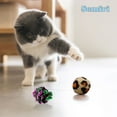 thumbnail image 6 of Semfri 27pcs T-Type Interactive Cat Tunnel Toy Set,Blue and Black for Kittens, Puppies, Rabbits,Guinea Pigs, 6 of 10