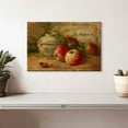 thumbnail image 2 of Elephant Stock Delicious Apples Wall Art - Horizontal Canvas Wall Art - Kitchen Wall Decor - Food And Drink Canvas - Red And Beige Decor - 12" x 8", 2 of 4