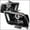 Black, variant on Halo LED Projector Headlight for 05 to 09 Ford Mustang- Chrome - 11 x 18 x 25 in.
