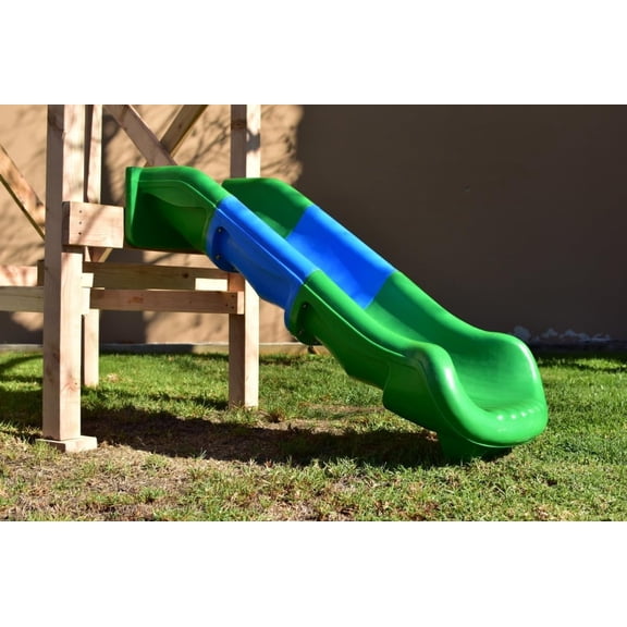 Jensen Swing Products SCOOPRLTG Top & Bottom Residential Overseas Scoop Slide, Light Green