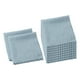thumbnail image 1 of 10 paños de limpieza de microfibra, multifuncionales, lavables y absorbentes. Azul claro, 1 of 9