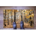 thumbnail image 6 of View Rugs, Large Rug, Autumn Landscape Rug, Autumn Leaves Rugs, Customs Rugs, Farmhouse Rug, Gift For The Home Rugs, Office Rugs, Brown Rug, 3.3'x6.5' - 100x200 cm, 6 of 8