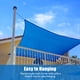 thumbnail image 2 of Red de sombreo resistente a los rayos UV Red de sombreo rectangular 2 X 4M Tomshoo Toldo de vela, 2 of 7