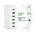 thumbnail image 3 of 20W PD Charger Multi USB QC3.0 6 Port Usb Quick Charge Station For Universal Phone Desktop Home ,Easy to Use, 3 of 4