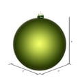 thumbnail image 2 of Vickerman 3" Juniper Green Shiny Ball Ornament, 12 per Bag, 2 of 7