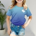 thumbnail image 2 of GDREDA Canada T-Shirts Imprimé Drapeau Filles T-Shirt à Manches Courtes Été Col Rond T-Shirt Coupe Décontractée T-Shirts Basiques, 2 of 4