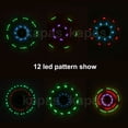 thumbnail image 2 of Crystal Bluetooth Hand Fidget Spinner with LED - 2 pack Hand Spinner Toys for Relief and Relax 12 Mode LED Light Show &amp; Mini Wireless speaker - Green, 2 of 3