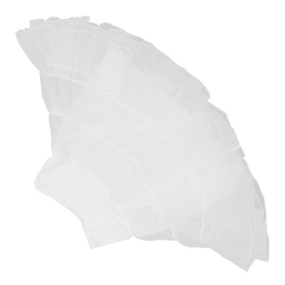 OUNONA  Petticoat Skirt Short Tulle Dress White Sequin Child Women's