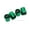 Green, variant on Hex Mustang GT Logo Emblem Car Wheels Tire Air Valve Caps Stem Dust Cover Sport