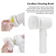 thumbnail image 5 of Electric Spin Scrubber DC5V Cordless Cleaning Brush Set with 3 Brush Heads for Bathroom Kitchen, 5 of 5