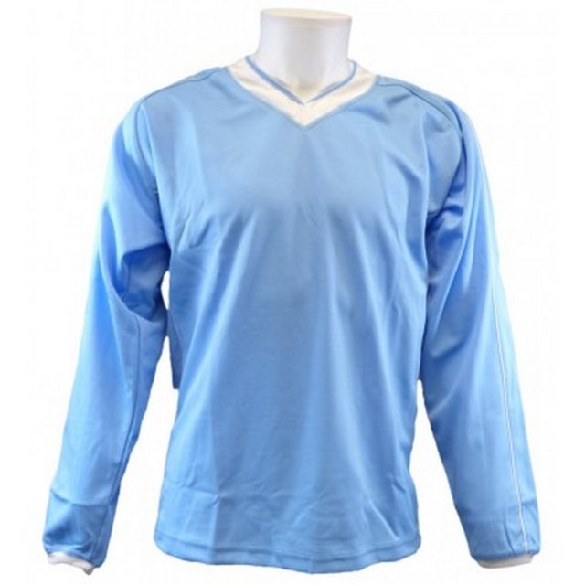 Carta Sport - Camiseta de Fútbol Jersey para Adultos Unisex (Azul Cielo, Blanco)
