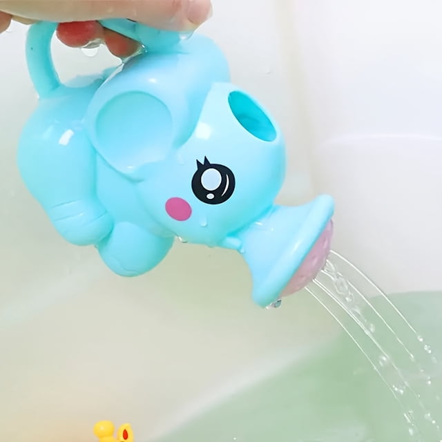 1pc Interactive Elephant Sprinkler Bathtime Toy - Fun & Safe, Educational Bath Gift, Abs Resin Material, Xbox One Accessory