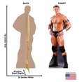 thumbnail image 4 of Advanced Graphics 768 Randy Orton Stand-Up en Carton Format Grandeur Nature, 4 of 10