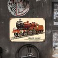 thumbnail image 2 of Hojalata Rectangular 30*20cm Modelo Plano Tren Serie Bodegones, 2 of 9