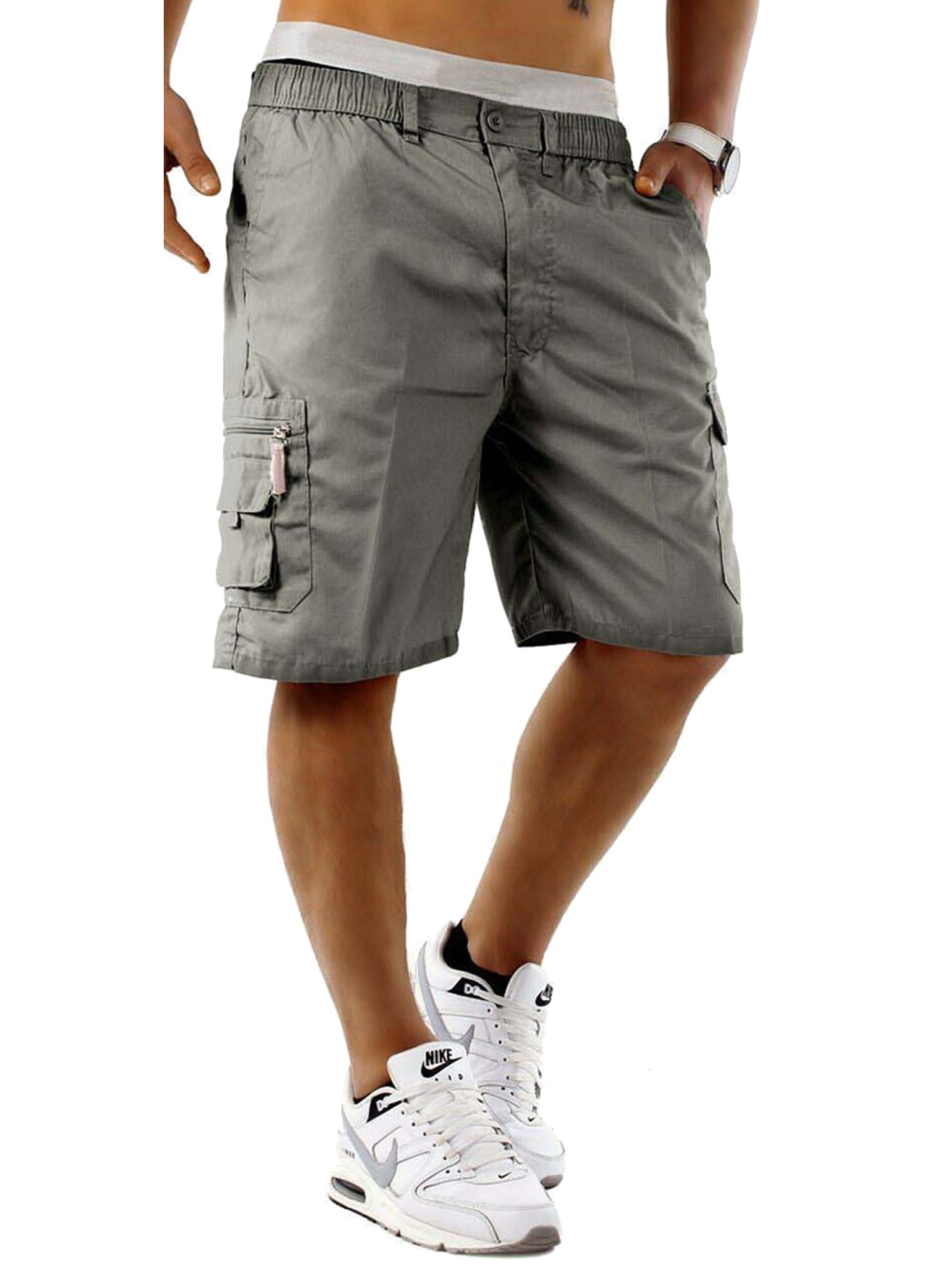 stretch slim fit shorts
