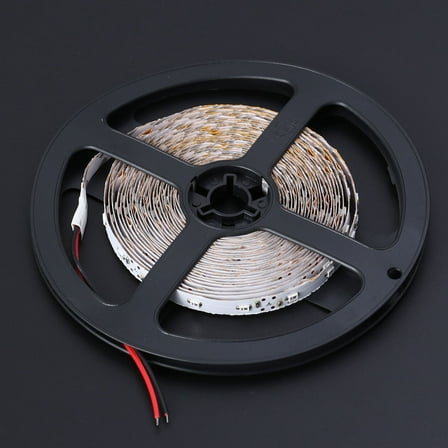 TEHAUX 2Pcs Flat Ribbon Led Tape Light for Christmas Holiday 12V Low Voltage