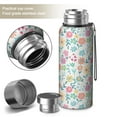 thumbnail image 2 of 20 Oz Pioneer Flower Coffee Tumbler Double Wall Insulated Stainless Steel Water Bottle | Metal Reusable Thermoses Flask with Cup Cap | Leak & Sweat Proof with Anti-Dust Lid, 2 of 7
