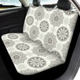 thumbnail image 4 of Pzuqiu Mandala Pattern Car Seat Covers 3 PCS, Front and Rear Seat Cover Set Polyester Non-Slip Washable for Sedans Cars Trucks, 4 of 10
