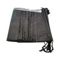 thumbnail image 3 of 8pcs Nylon Drawstring Closure Shoes Bag Pouch (Black), 3 of 3