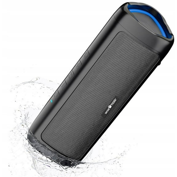 Portable Waterproof TWS Bluetooth Speaker with Color Light IPX5 Bluetooth 5.3