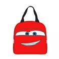 thumbnail image 4 of Bolsas térmicas para el almuerzo con aislamiento de Lightning McQueen Croc Pixar Cars, bolsas térmicas, loncheras portátiles reutilizables, bolsos de mano para comida, viajes escolares, 4 of 5