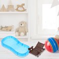 thumbnail image 2 of 2 Sets Mini Swimming Pool Mini House Swim Ring Beach Chair Beach Umbrella Models, 2 of 8