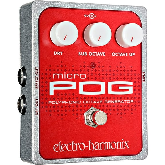 Electro-Harmonix Micro POG Polyphonic Octave Generator Pedal
