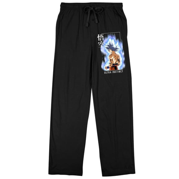 Dragon Ball Super Ultra Instinct on Black Adult Sleep Pant-XS