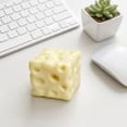 thumbnail image 4 of BingTong Cheese Block Squeeze Toy,Cheese Squishies,Cheese Cube Stress Ball,Squeeze Cheese Squishies, Cute Sensory Fidget For Stress Relief Novelty Birthday Gifts Yellow, 4 of 8