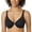 Black, variant on DELIMIRA Women's Front Closure Racerback Bras Plus Size Full Coverage Underwire Unlined Bra