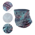 thumbnail image 3 of Unique Bargains 1 Pc Sunscreen Face Scarf Mask Bubbles Pattern Face Mask for Outdoor Cycling Cyan Blue Red, 3 of 6