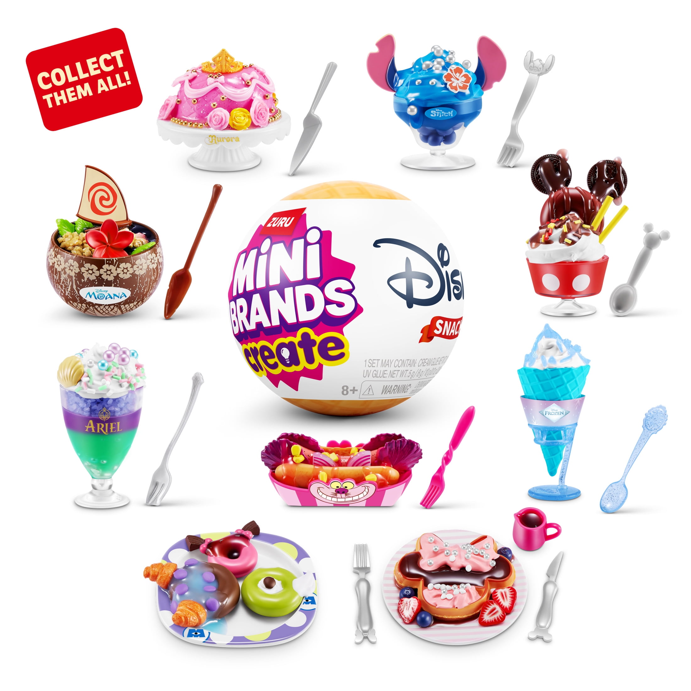 Mini Brands ミニブランズ クリエイト ディズニー スナック Mini Brands Create Disney Snacks S1 (Assorted) Collectible