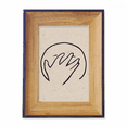 thumbnail image 1 of Helpless Cover Face Black Happy Photo Frame Exhibition Display Art Desktop Painting, 1 of 3