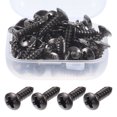 thumbnail image 1 of 50pcs Guitar Screw 3x12mm Pickguard Iron Fixator Electric Bass Part Accessory, 1 of 9
