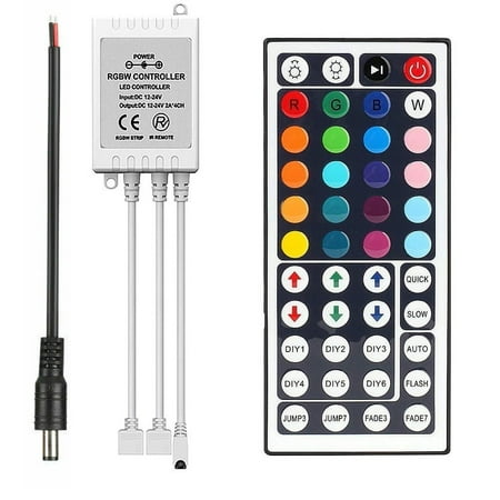 

LED light 3528 control SMD RGB string tape+44 IR 600 Key Strip remote 10M Lamp