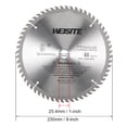 thumbnail image 2 of Unique Bargains 9' Circular Saw Blade, 60T 3/4' Arbor, Wood TCT Carbide Tipped Slitting Saw, 2 of 4