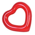 thumbnail image 4 of Flotador inflable para piscina con forma de corazón rojo, divertido juguete de verano para niños y adultos, 4 of 8