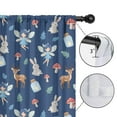 thumbnail image 4 of Blackout Kids Curtains,Dark Blue Princess Fairy Forest Pattern Childrens Insulated Curtains Set Of 2,Bedroom Essentials,Toddler Room Decor 42"x84", 4 of 5