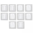 thumbnail image 1 of Autoadhesivos para Pegar en La Pared, Ganchos Reutilizables a Prueba de Aceite, 5 Juegos , 4 piezas, 1 of 8