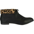 thumbnail image 2 of REFRESH KORSA-02 Women's Basic Lace Up Folded Cuff Desert Ankle Boot, 2 of 4